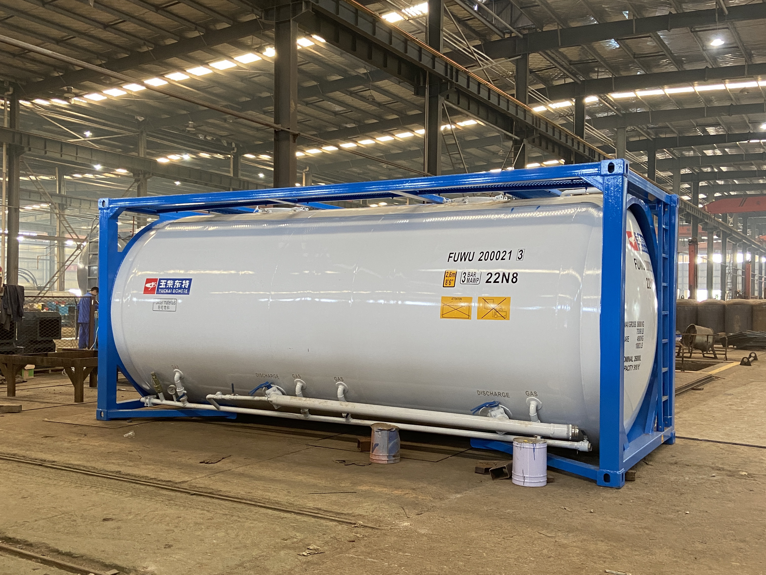 標準粉粒物料罐箱